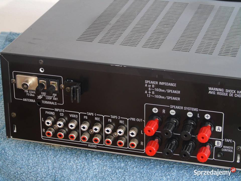 Amplituner Denon DRA545 RD sprawny i ładny podkarpackie Jasło