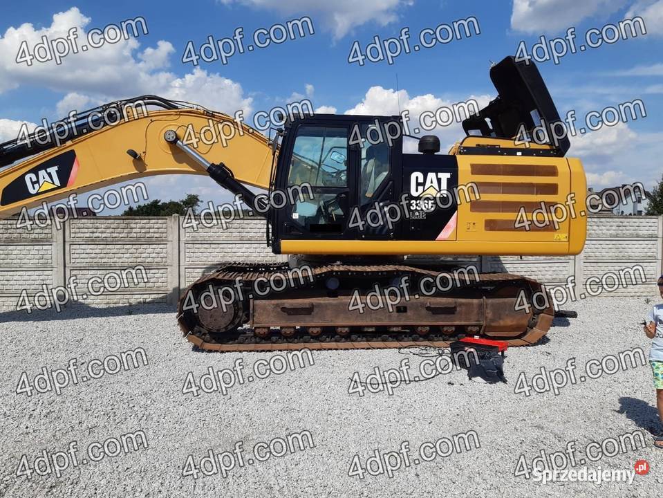 Caterpillar CAT usuwanie filtra DPF Gdańsk