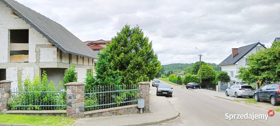 Dom w Luzinie z przyłączeniami Luzino sprzedam