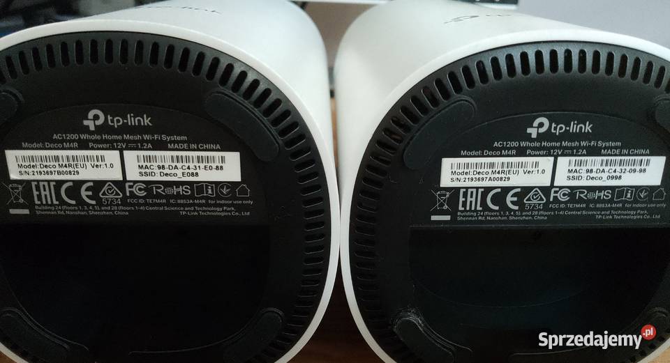 zestaw TPLink Deco M4R AC1200 mesh WiFi warmińsko-mazurskie Olsztyn