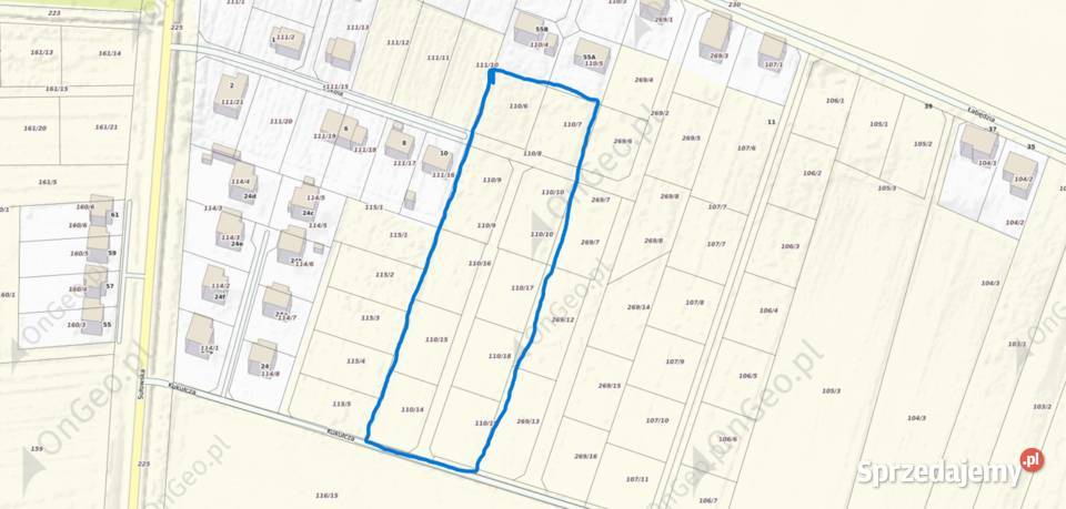 działka Księginice