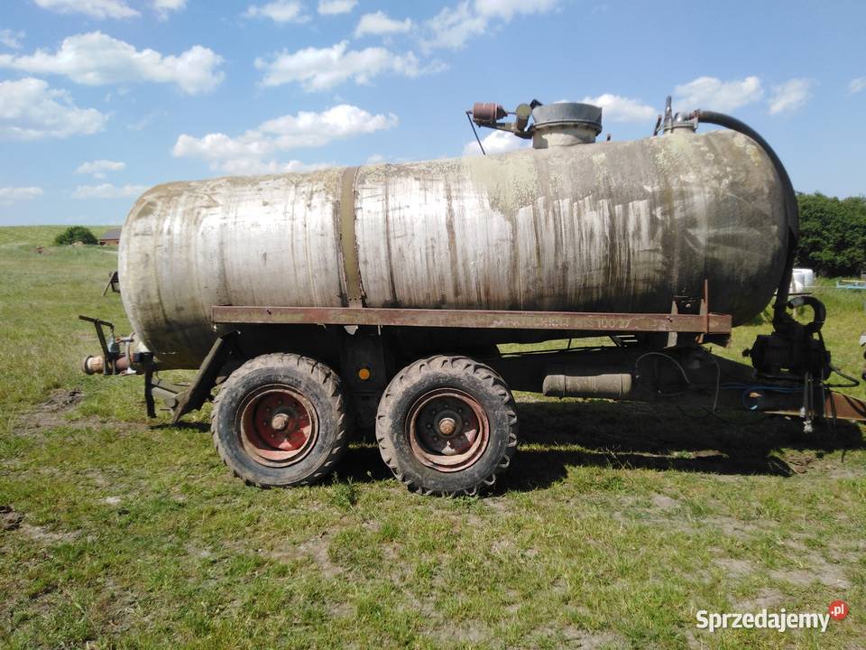 Beczkowóz wóz asenizacyjny Fortschritt HTS100 Ifa Przyczepy rolnicze Mętno sprzedam