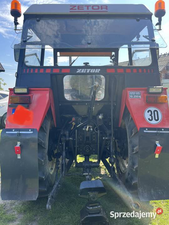 Zetor 7245 1994 wzmacniacz momentu export Czechy Zetor łódzkie Kutno