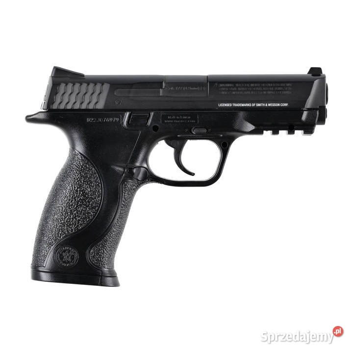 Pistolet wiatrówka SmithWesson MP40 czarna 45 mm Sport i Wypoczynek Warszawa sprzedam