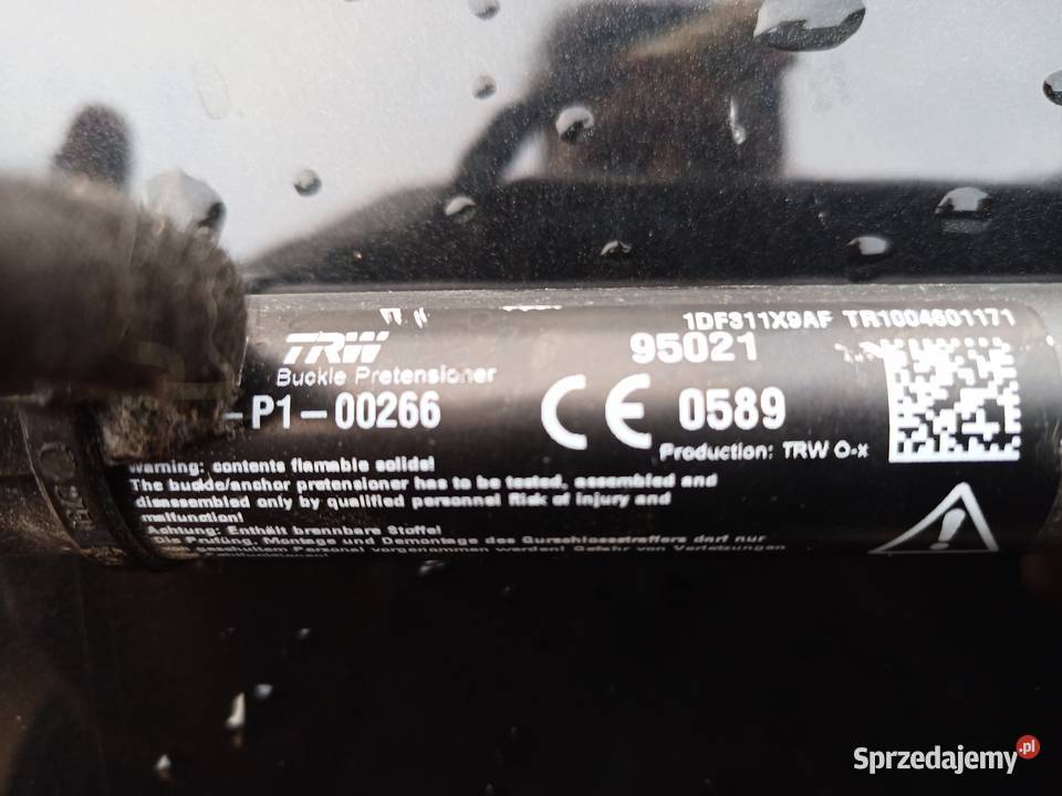 Napinacz zapinka Chrysler Town Dodge Grand Śrem