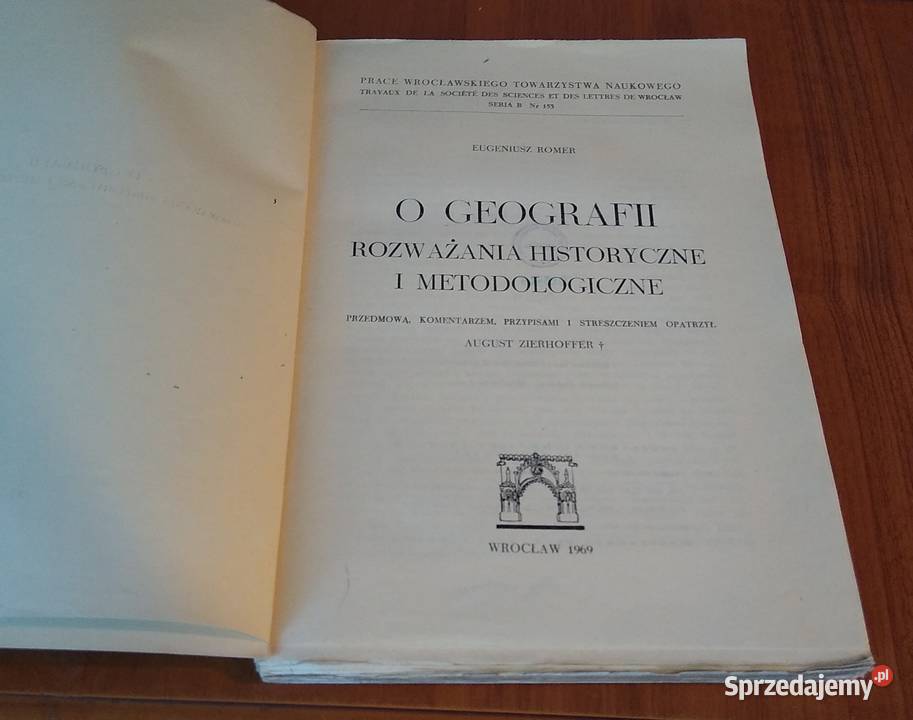 O geografii rozważania historyczne i sprzedam