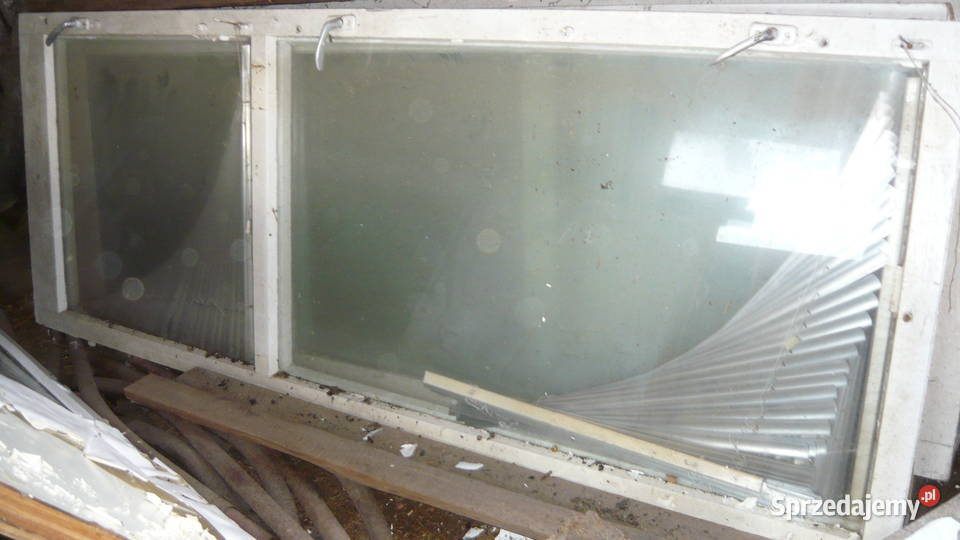 Drzwi okno balkonowe 222 x 84 na szklarnię 45 Sokółka