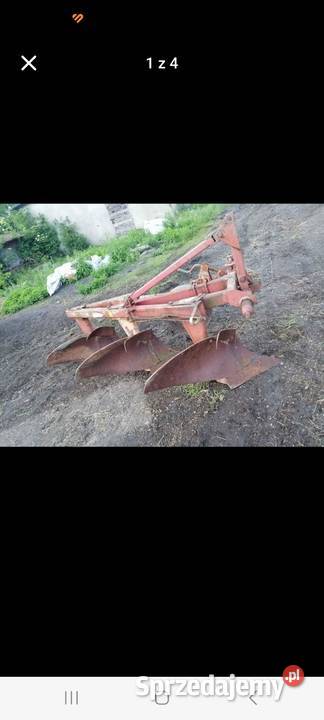 Pług 3 skibowy polski Pługi Przodkowo