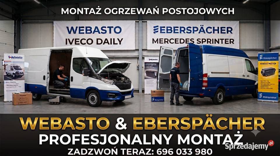 Webasto Eberspacher Seria Montaż Naprawa 1224V Katowice