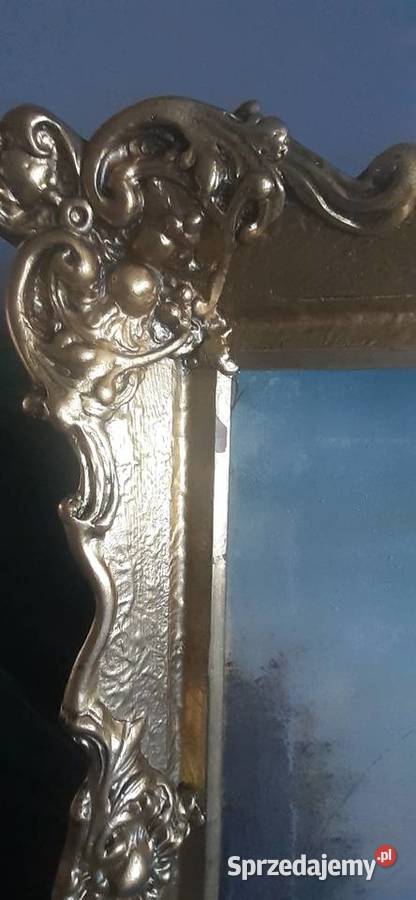 Obraz akwarela zlota rama Pozostałe Łódź sprzedam