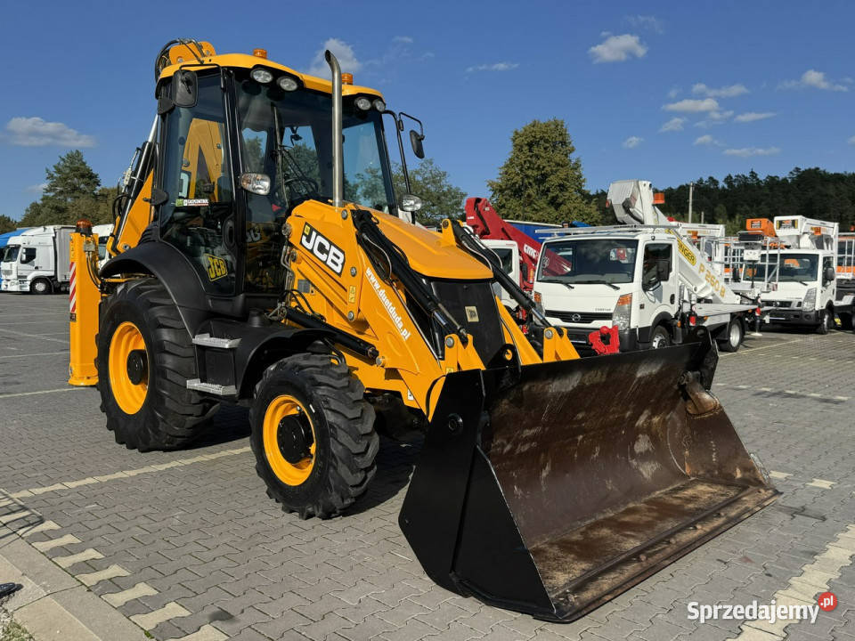 standardowa JCB 3CX Joystick Szybkozłącze Tył Widełki