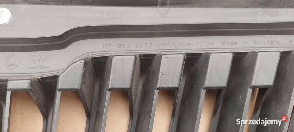 ATRAPA GRILL SKODA CITIGO ORYGINAŁ 1ST853653B Międzychód sprzedam