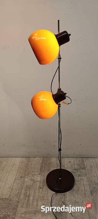 lampa podłogowa i żyrandol vintage Węgry łódzkie