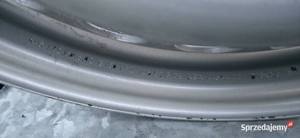 Felgi 16 vw 5x120 vw t5 t6 Amarok et51 mazowieckie