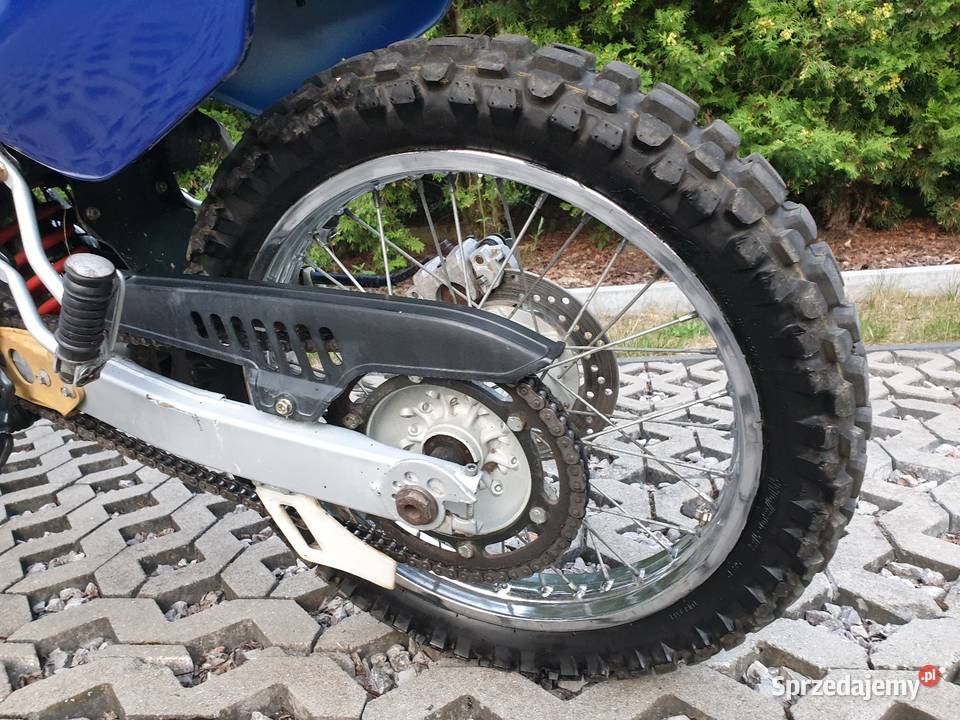 Yamaha DT 12550 motorower niebieski mazowieckie Wolanów