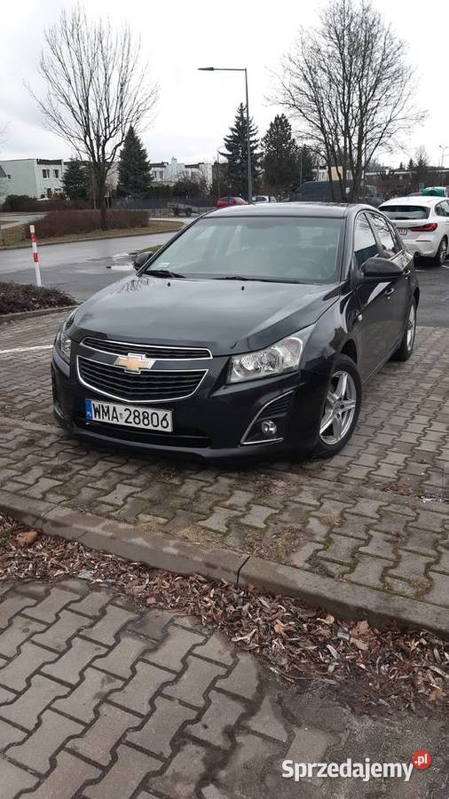 Chevrolet cruze 16 gaz 117000 przebiegu nieuszkodzony Bełchatów