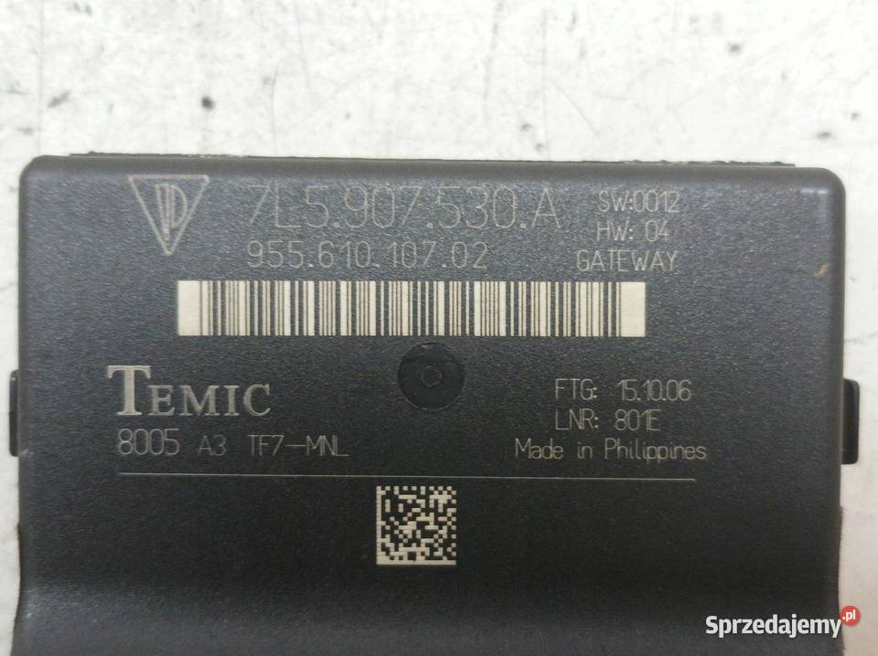 MODUŁ GATEWAY 7L5907530A Porsche Cayenne I 2002 Komputery sprzedam