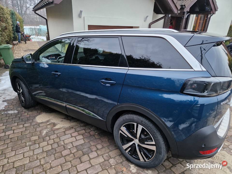 SPRZEDAM PEUGEOT 5008 12 HYBRYDA GT SZKLANY DACH Rok produkcji 2023 Warszowice sprzedam