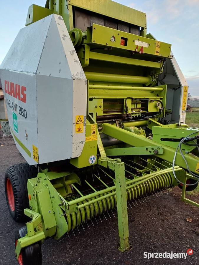 Prasa belująca zmiennokomorowa Claas Variant 280 Claas Rolujące (belujące) mazowieckie sprzedam