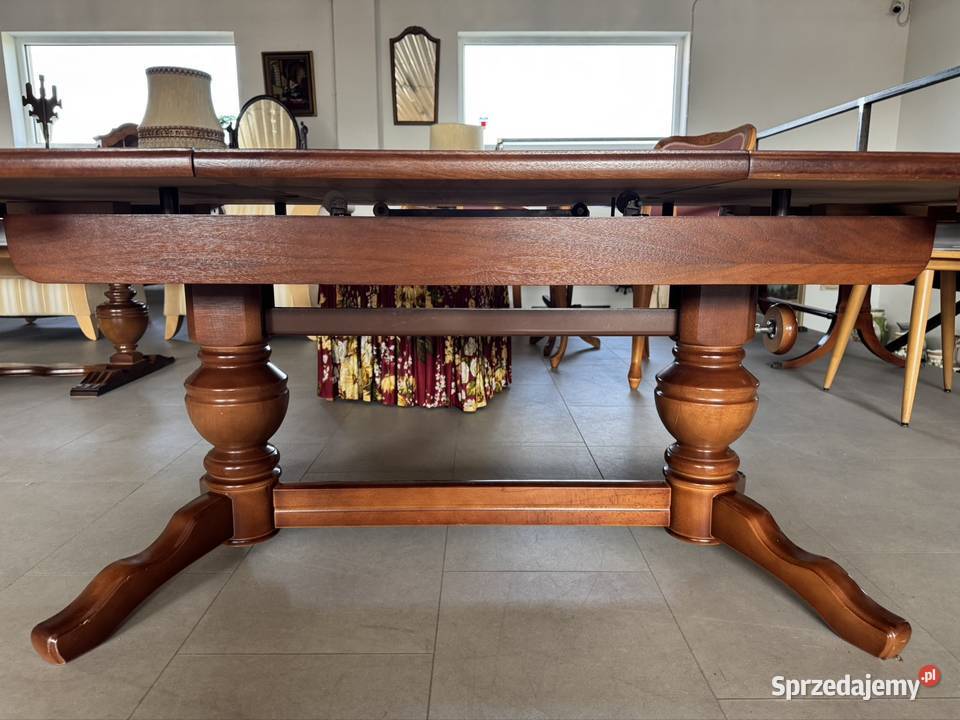 Drewniana rozkłada ława na automacie z funkcją 140cm Ełk