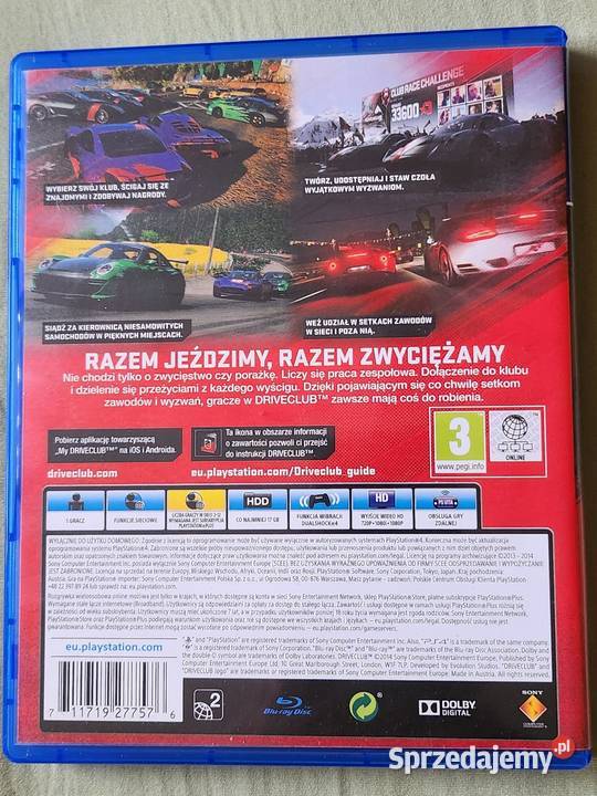 Gra Driveclub na 4 Gry komputerowe i konsolowe