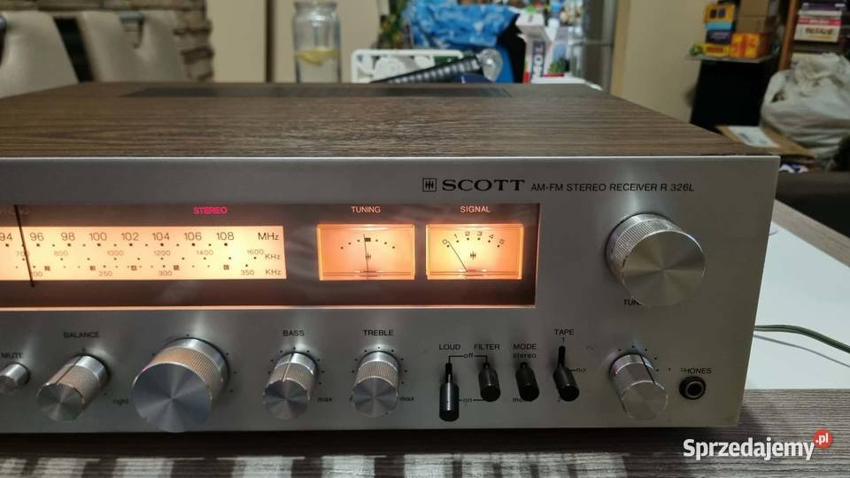 Amplituner Monster Scott R326 L 2x37Watt 8ohm łódzkie