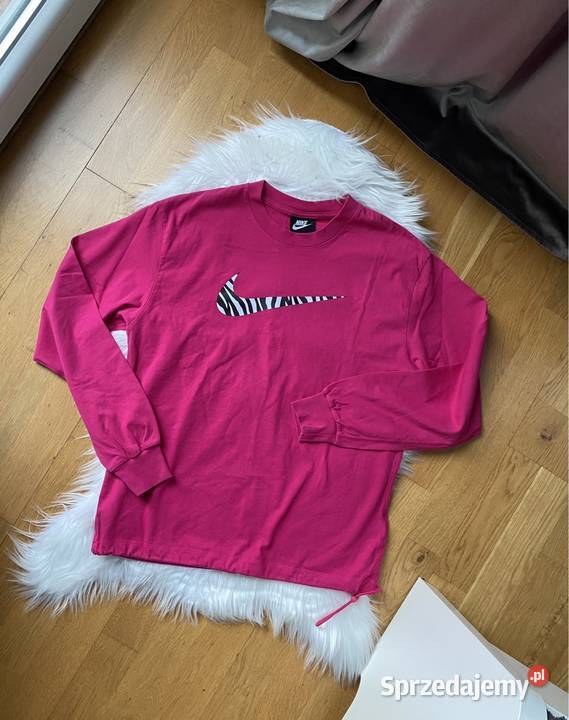 Bluza sportowa damska różowa Nike S różowy