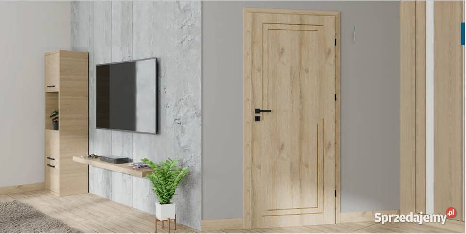 Drzwi pokojowe łazienkowe na starą futrynę 330 Zabłocie