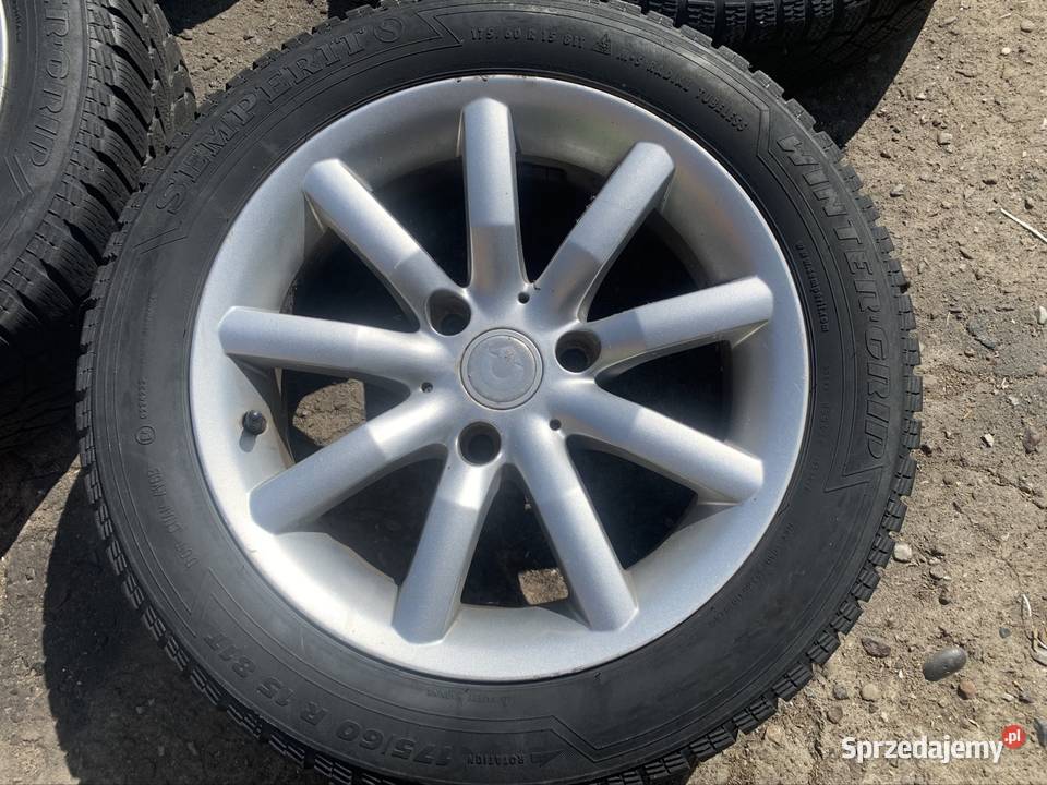 Koła 3x112 felgi aluminiowe 15 smart fortwo w450 Samochodowe Szczecin