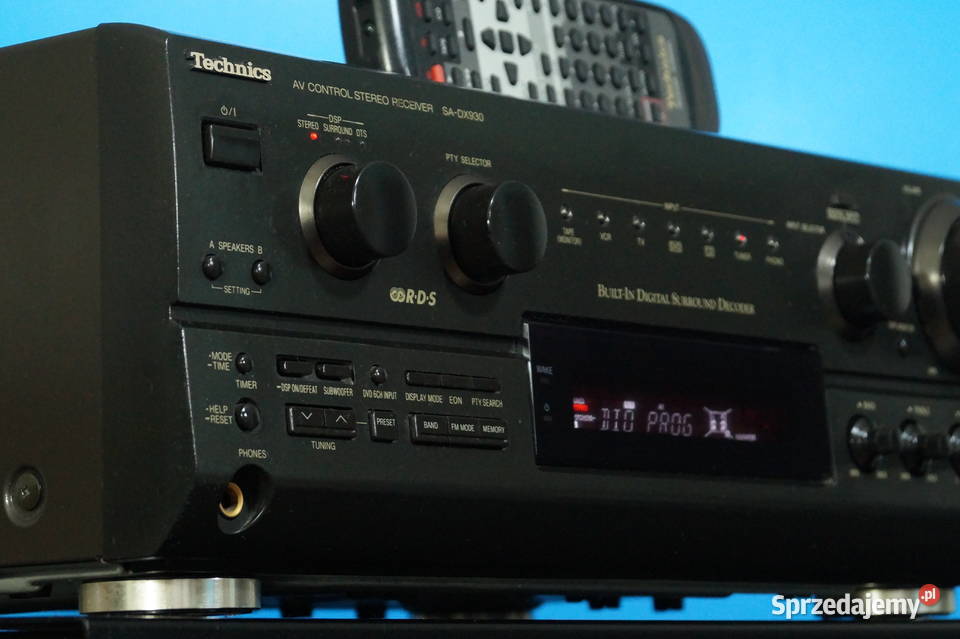 AMPLITUNER TECHNICS SADX930 Z PILOTEM W PIĘKNYM Jerzmanowice