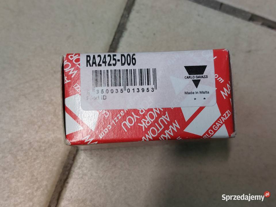 Przekaźnik CARLO GAVAZZI RA2425D06 Szczecin sprzedam