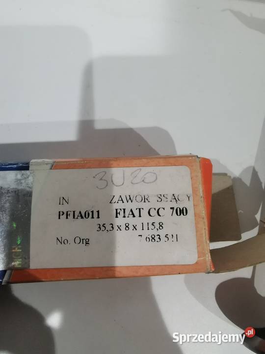 Fiat Cinquecento Zawór ssący NOWY części cc 700 Kraków