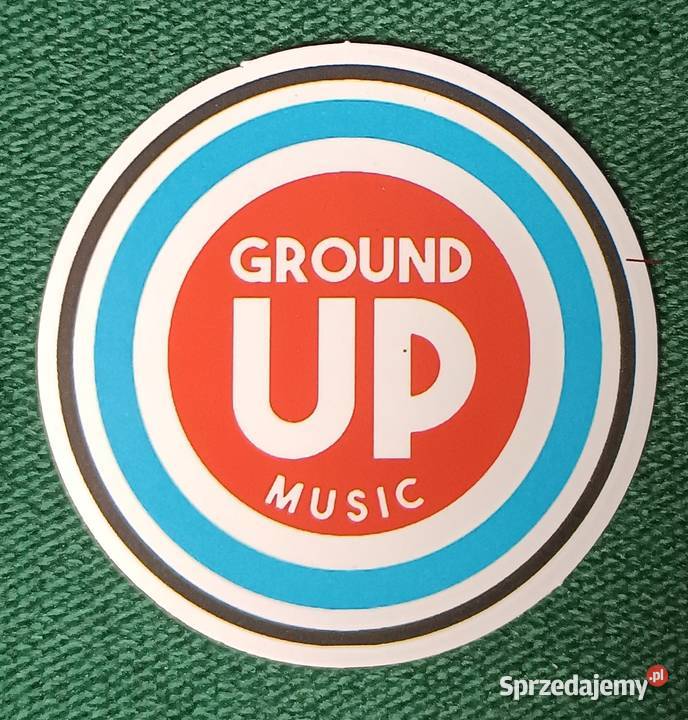 Ground up music naklejka sticker wodoodporna Zbylitowska Góra