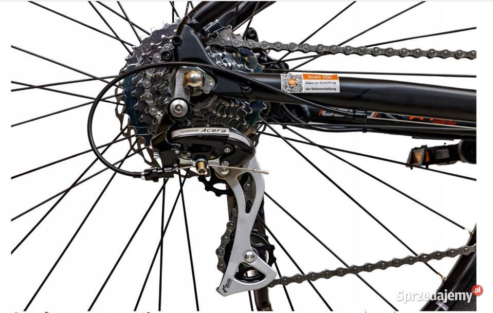 Rower elektryczny górski MTB 29 Shimano Acera Skawina