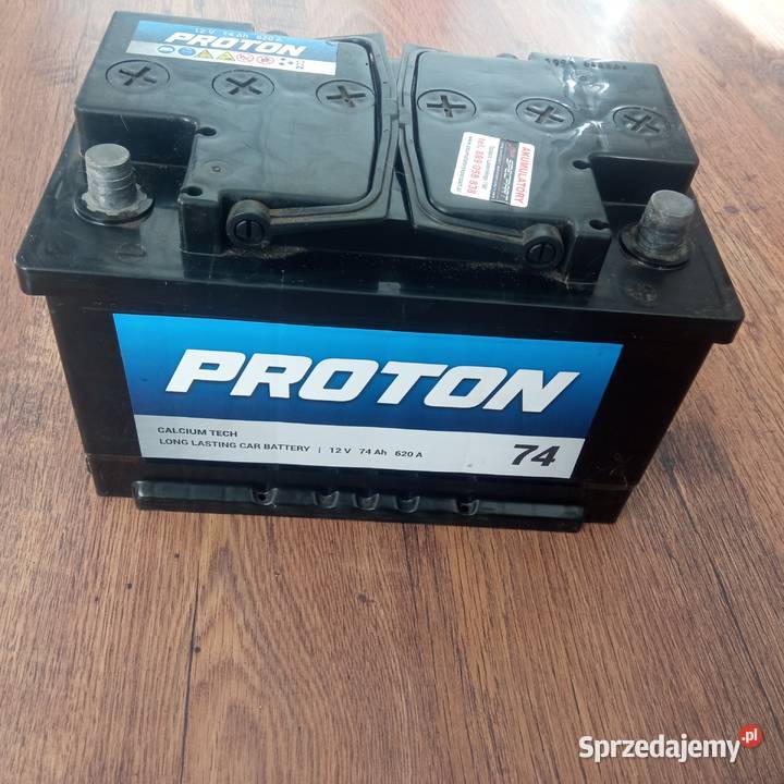 Akumulator Proton 74 ah z diesla stan osobowe Części samochodowe zachodniopomorskie