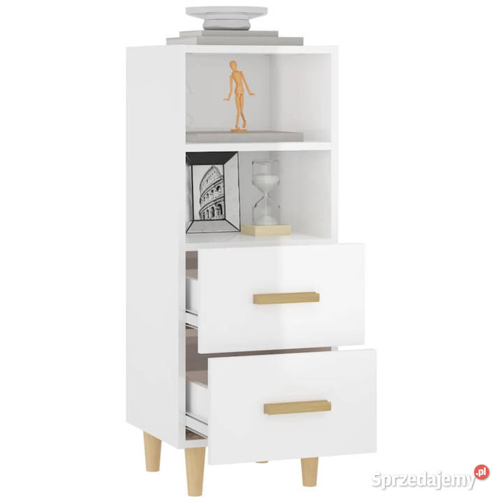 Szafka biała połysk 345x34x90 materiał mazowieckie Warszawa