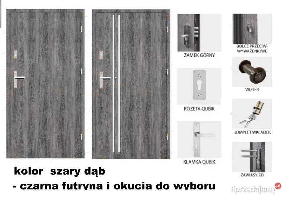Drzwi zewnętrzne wejściowe do domu i bloku mazowieckie Grodzisk Mazowiecki