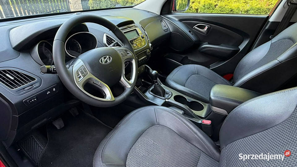 Hyundai ix35 PółSkóry Serwis Wzorowy Stan SUV Płońsk