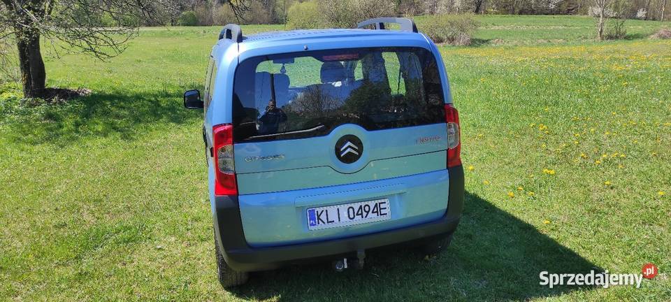 Citroen Nemo benzyna gaz euro 5 hak relingi Rok produkcji 2010 Mszana Dolna