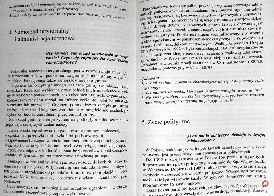 Wiedza o życiu w społeczeństwie narodzie i Rok wydania 1995 Chełm