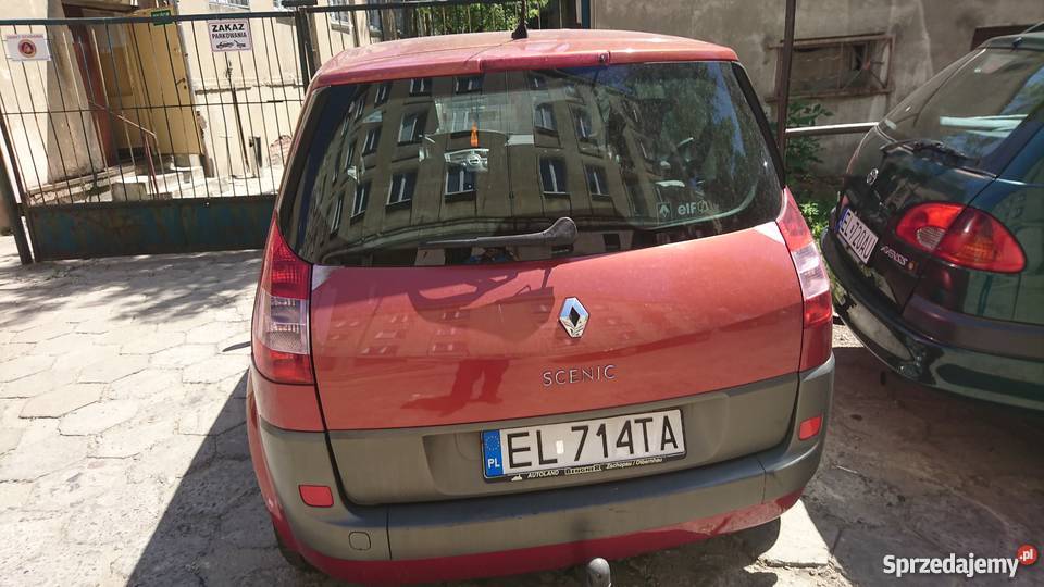 Renault scenic 2004 r w dobrym stanie bez wkładu Łódź - Sprzedajemy.pl