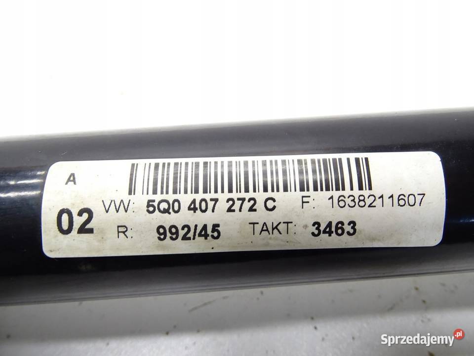 PÓŁOŚ PRAWA PRAWY PRZÓD PRZEDNIA VW GOLF VII 14