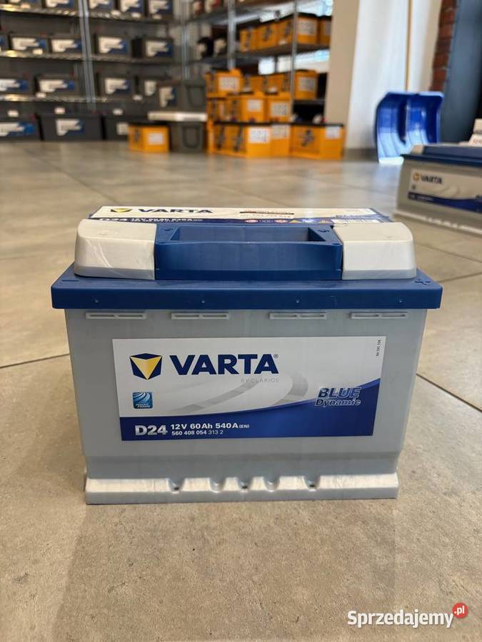 Akumulator VARTA Blue Dynamic D24 60Ah 540A EN Części samochodowe Augustów