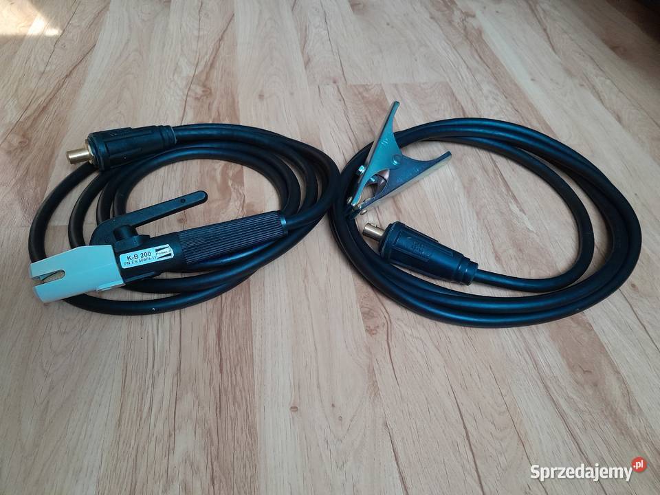 Przewody kable 35mm spawalnicze zestaw dolnośląskie Polkowice sprzedam