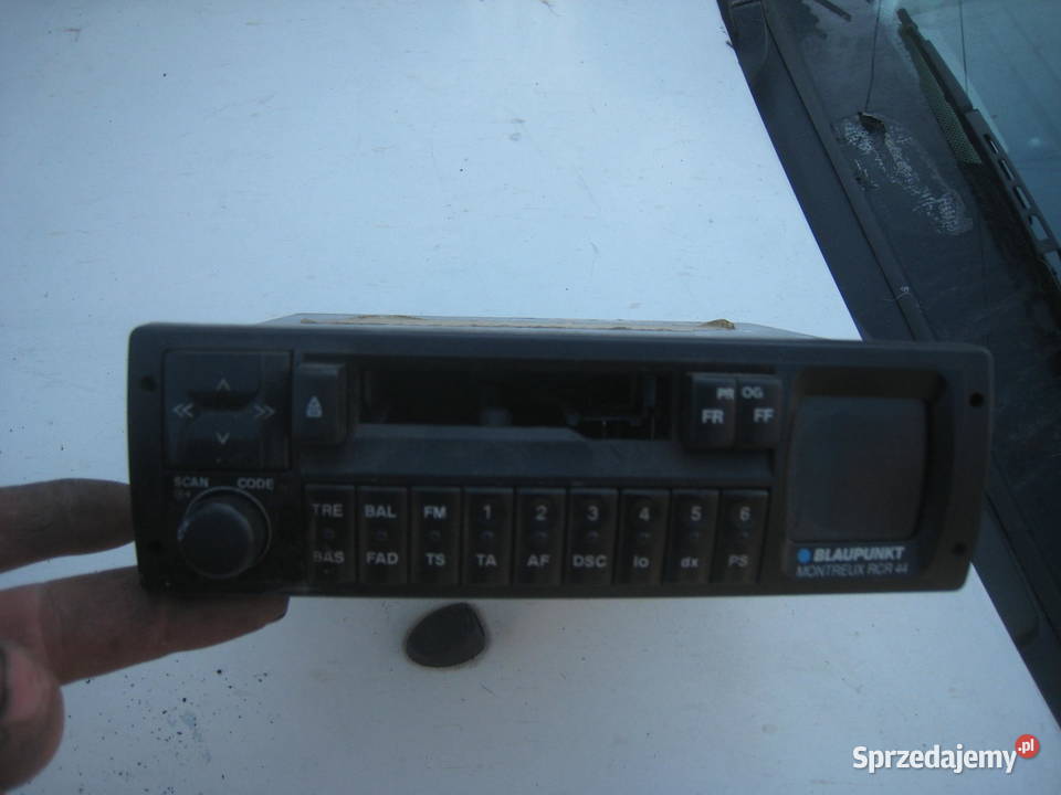 Radio Blaupunkt Montreux rcr44 kaseta z kodem Kraków
