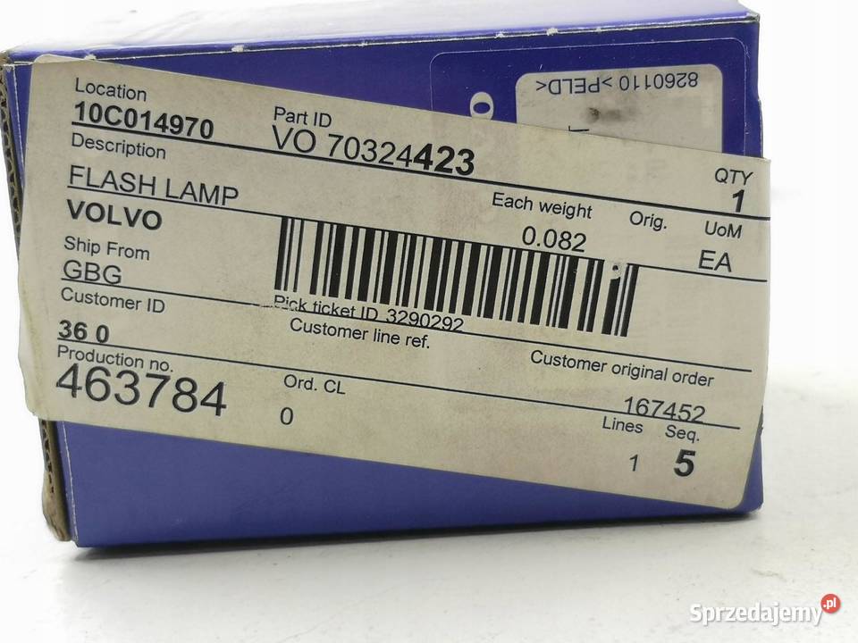 LAMPKA KIERUNKOWSKAZU VOLVO A25FMERCEDESBENZ osobowe