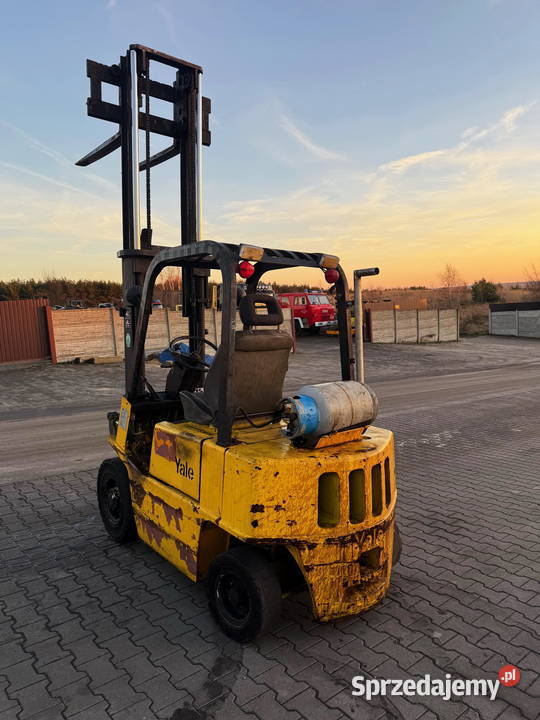 wózek widłowy YALE GLP20 LPG 320m udźwig 2000 Działoszyn