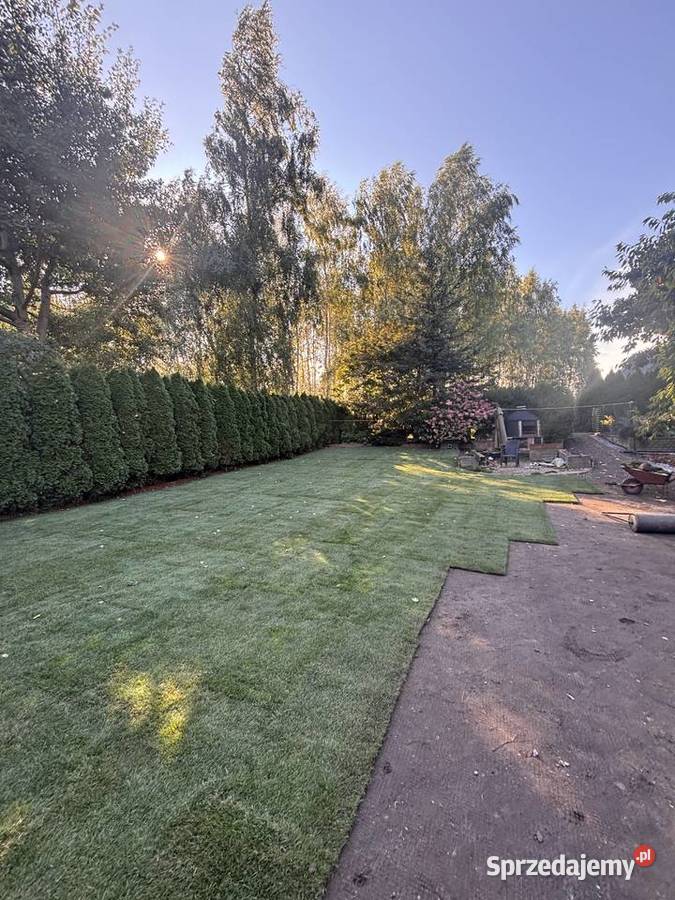 Usługi ogrodnicze pielęgnacja ogrodu Projektowanie i zakładanie ogrodów Andrespol prace ogrodowe