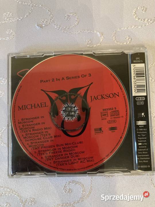 Płyta Cd Michael Jackson Stranger The Todd Terry Czerwionka-Leszczyny