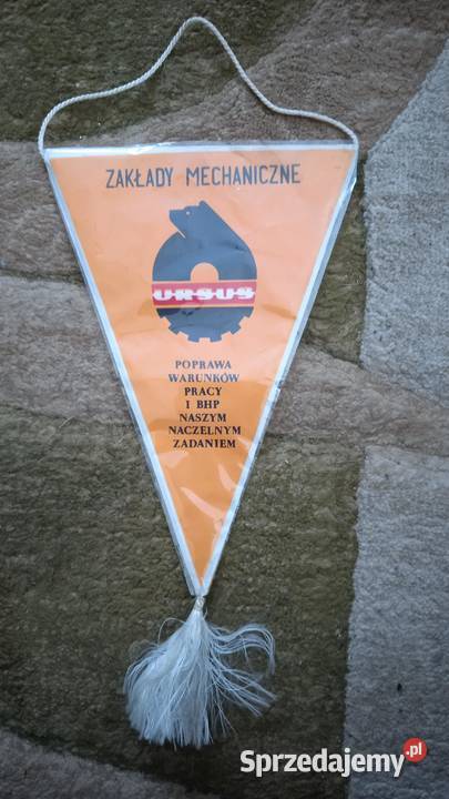 Ursus ZM proporczyk oryginalny Lublin